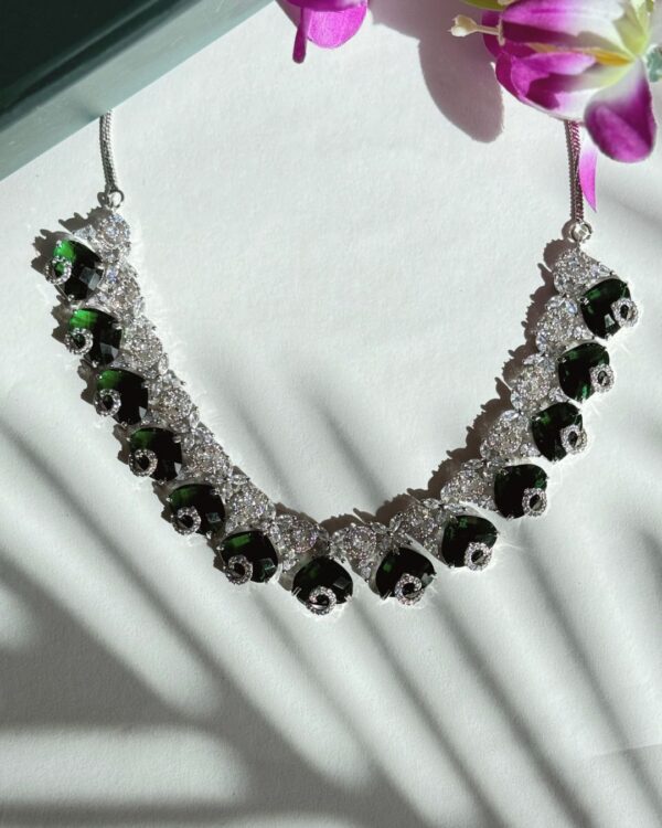 American Diamond Necklace Set