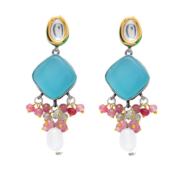 Aarini Kundan Necklace Set - Deetya Jewellery