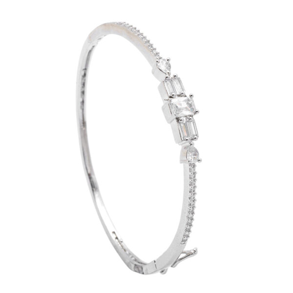 Stellara AD Silver Bracelet - Deetya Jewellery