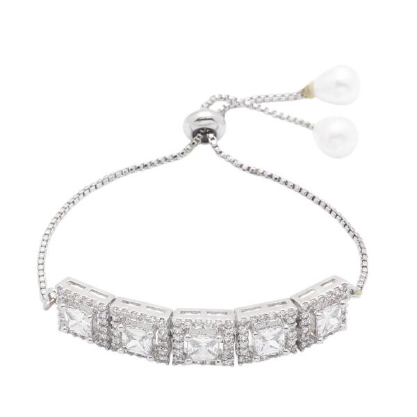 Saurastra Square AD Bracelet - Deetya Jewellery