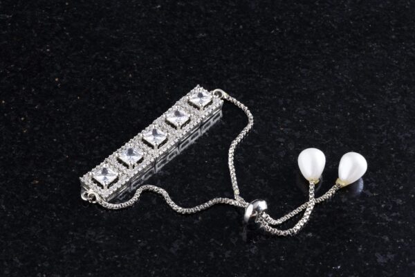 Saurastra Square AD Bracelet - Deetya Jewellery
