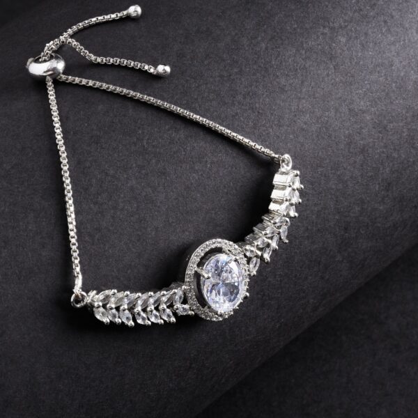 Zephyr Zing AD Bracelet - Deetya Jewellery