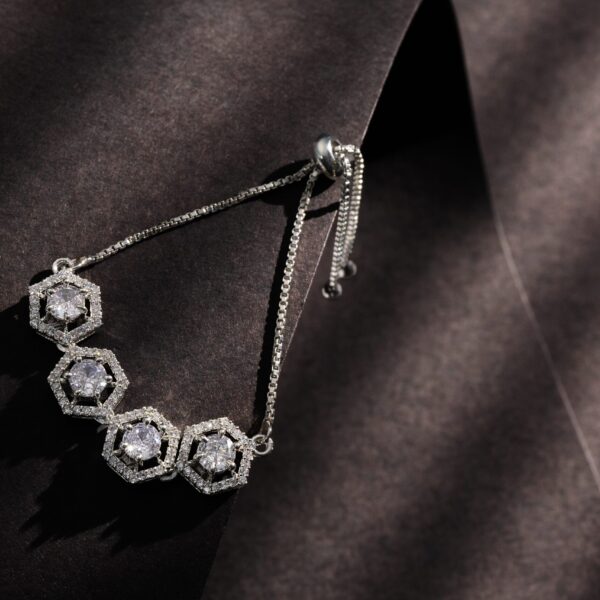Shanaya Prism AD Bracelet - Deetya Jewellery